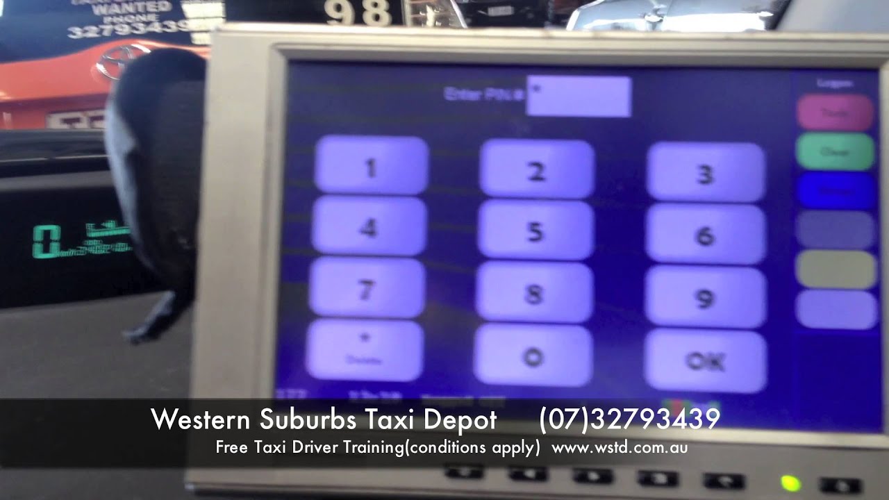 Start of Shift Taxi Login