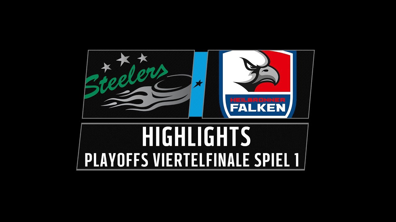 DEL2 Highlights Playoffs Viertelfinale Spiel 1 | Bietigheim Steelers vs. Heilbronner Falken