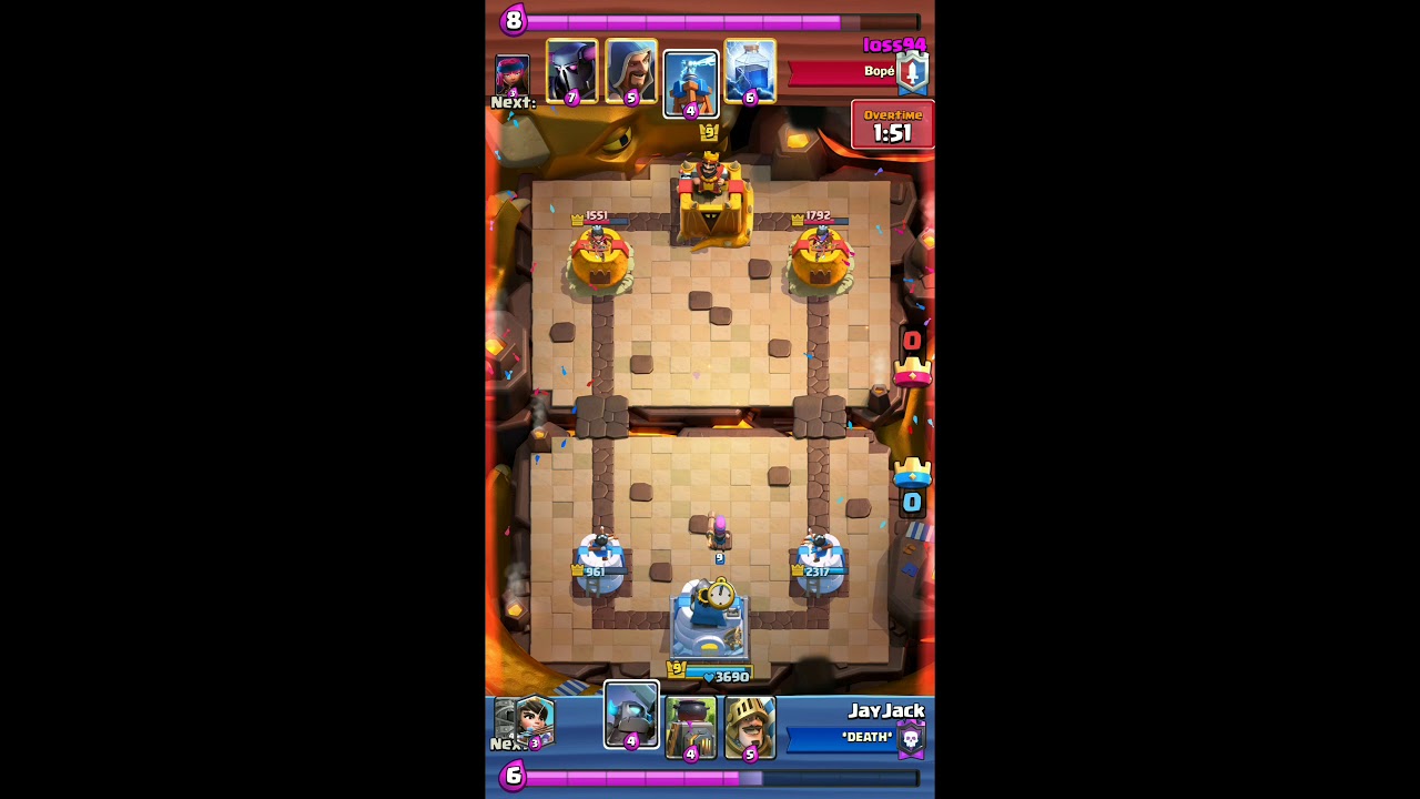 Sudden Death Tie Match | Clash Royale