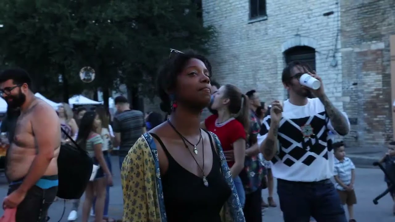 Zoumountchi live at Pecan Street Festival in Austin Texas video 4