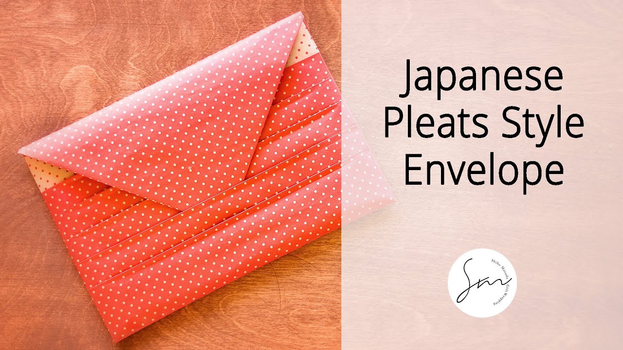 Pleats Envelope | Japanese Gift Wrapping