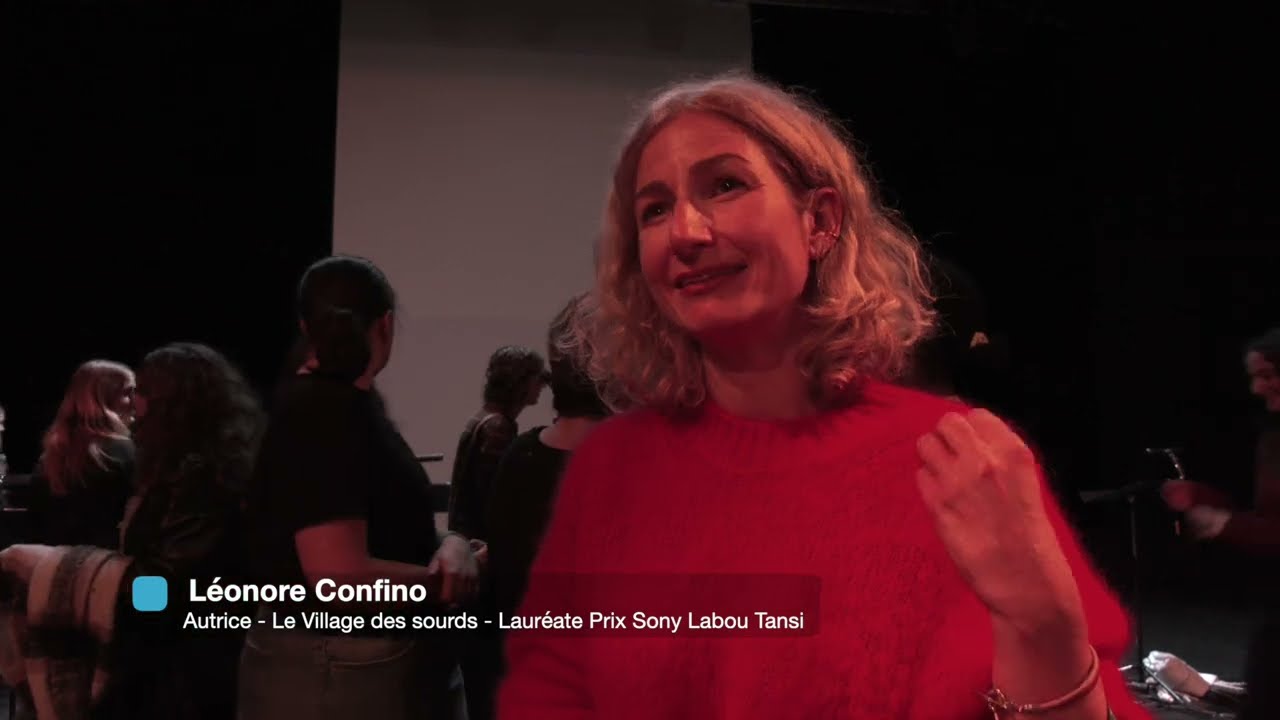 Prix Sony Labou Tansi 2024 pour Léonore Confino - Zébrures d’automne