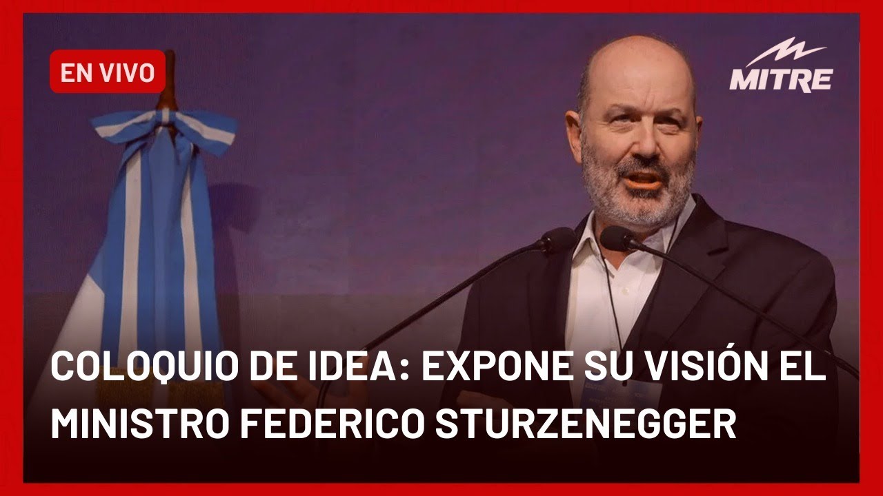 EN VIVO | COLOQUIO DE IDEA: EXPONE SU VISIÓN EL MINISTRO FEDERICO STURZENEGGER