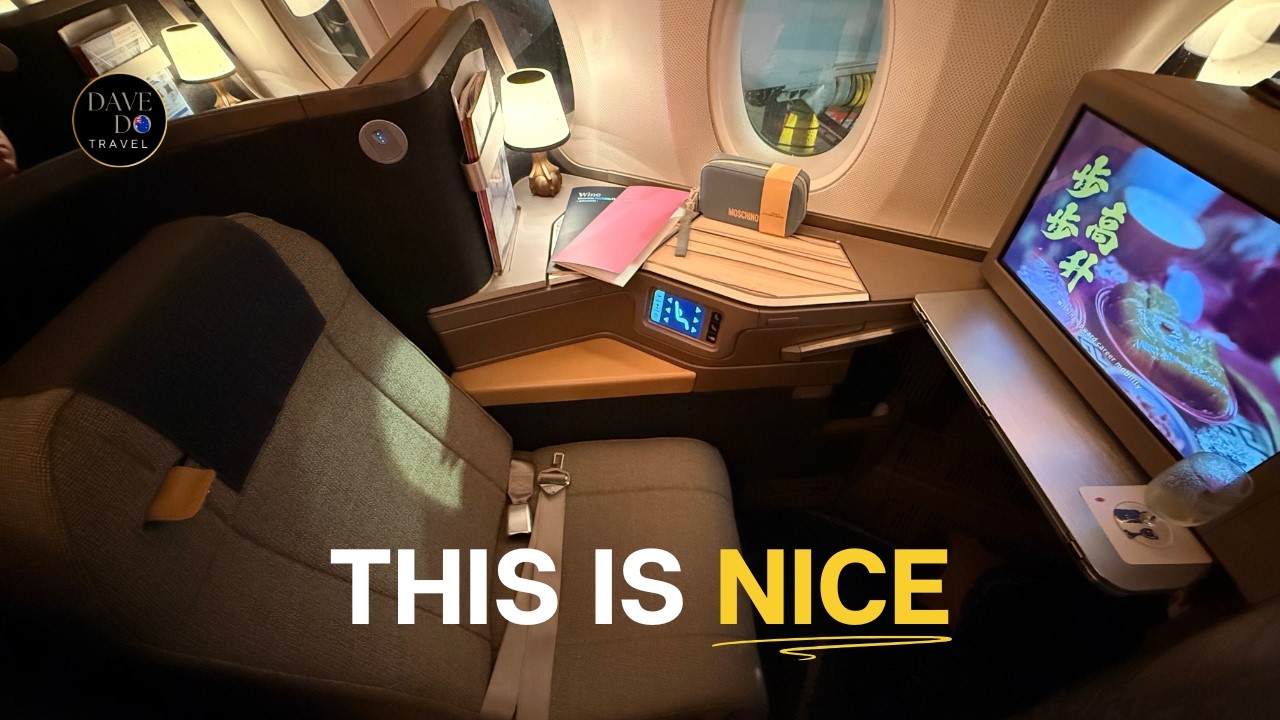 How Is This Airline Not 5-Star Yet? China Airlines A350-900 Full Business Class Experience ✨