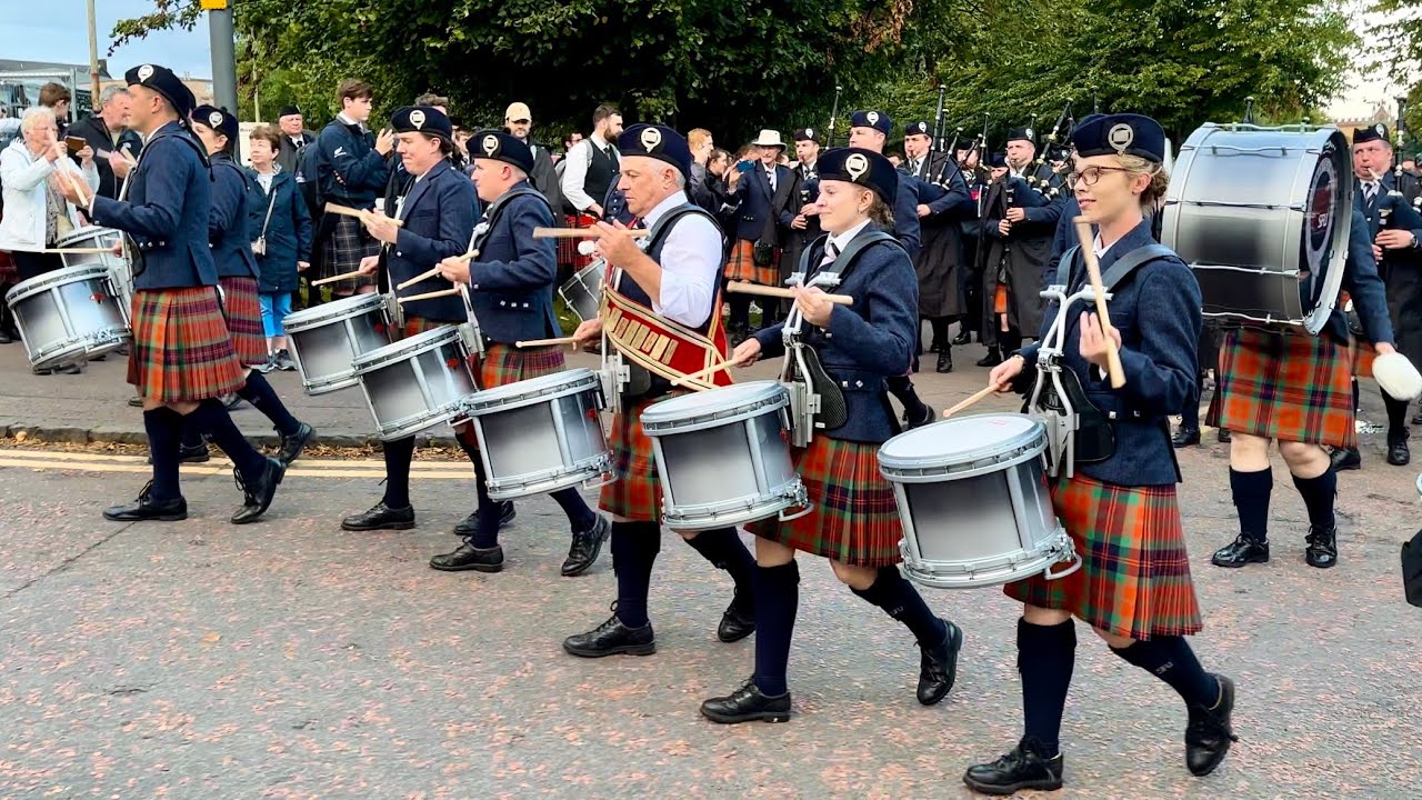 Simon Fraser University Drum Corps - 2023 World Champions - March Off