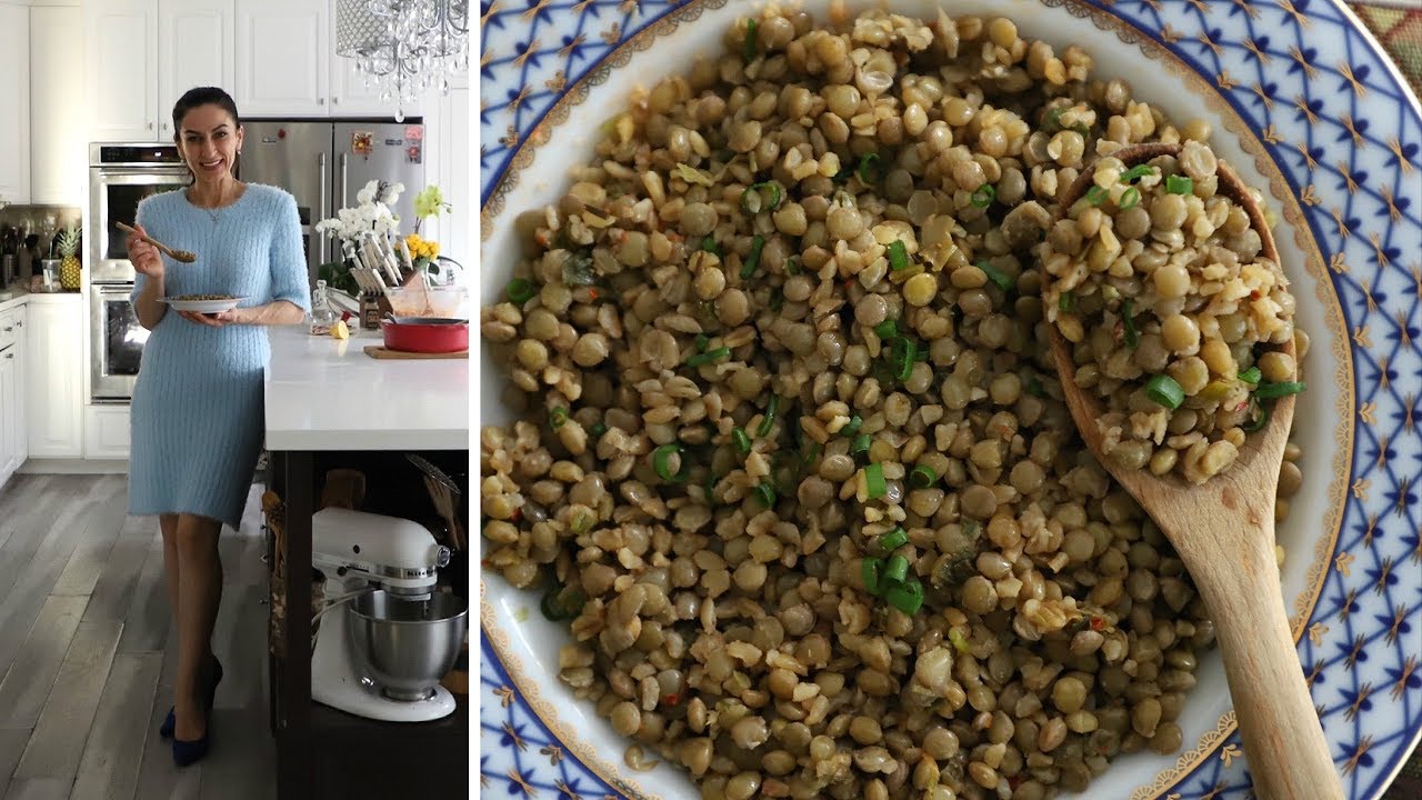 Плов из Чечевицы с Булгуром - Армянская Кухня - Рецепт от Эгине - Heghineh Cooking Show in Russian