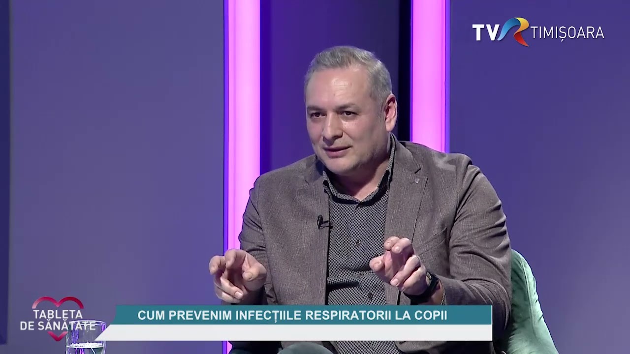 Cum prevenim infecţiile respiratorii la copii?, cu dr. Iulius Jugănaru #TabletaDeSanatate @TVRTM