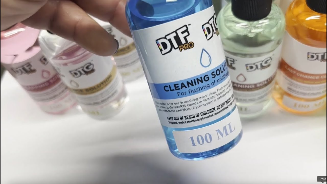 Решения для очистки DTF — Кевин из BCHTechnologies покажет вам, как это сделать!
