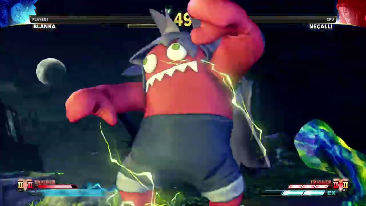BLANKA-CHAN VS NECALLI ブランカちゃん対ネカリで戦ってみた Street Fighter V