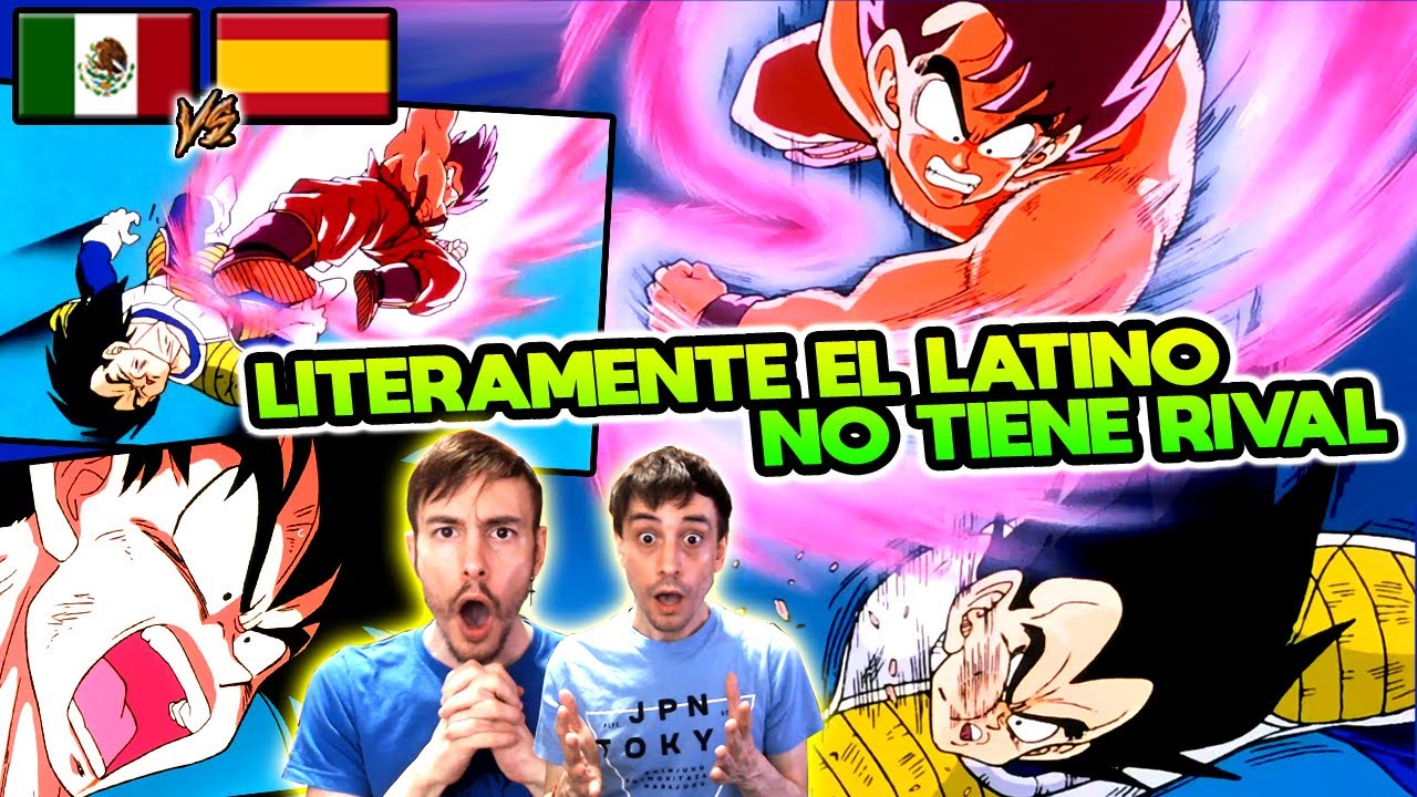 ESPAÑOLES REACCIONAN A DRAGON BALL LATINO 💥GOKU USA EL TRIPLE KAIOKEN VS VEGETA💥