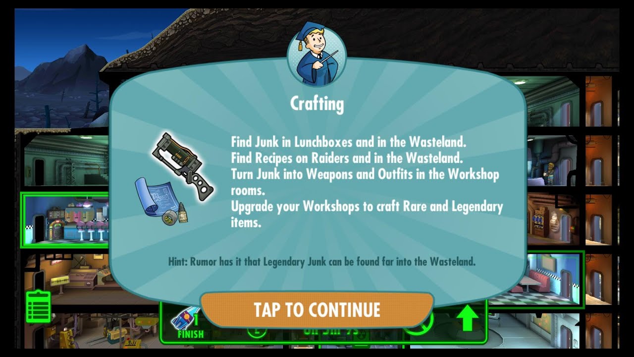 [*/\*] Fallout Shelter - WEAPON WORKSHOP Room