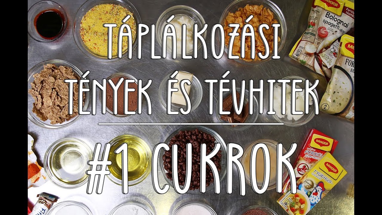 T&aacute;pl&aacute;lkoz&aacute;si t&eacute;nyek &eacute;s t&eacute;vhitek: A cukrok | Mindmegette.hu