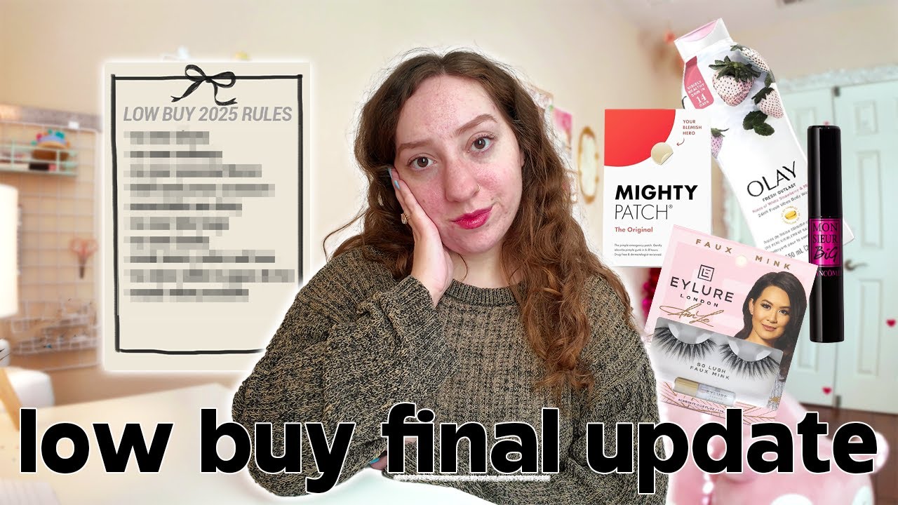what my low buy year was really like...