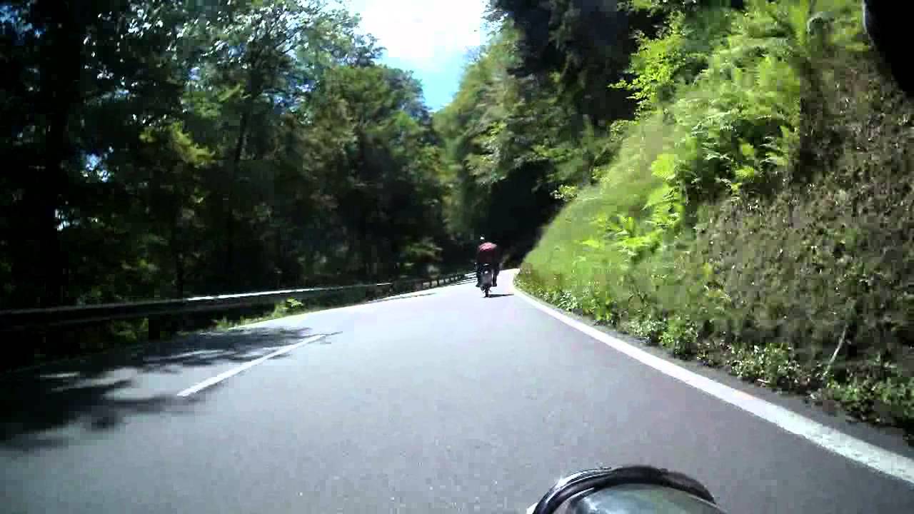 Enkenbach 2015 Ausfahrt zum Johanneskreuz 50ccm Schlitzer Power 127 KMH!