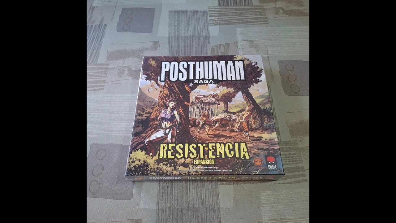 POSTHUMAN SAGA - RESISTENCIA - UNBOXING
