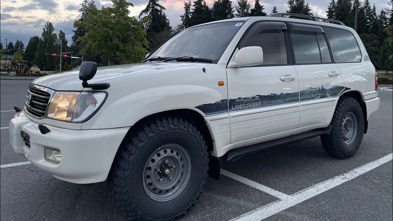 1999 Toyota Land Cruiser 100 VX LTD turbo diesel 4.2L 1HDTFE 4WD Shoreline WA USA