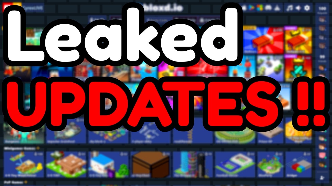 Bloxd.io BIGGEST Updates Are Coming…