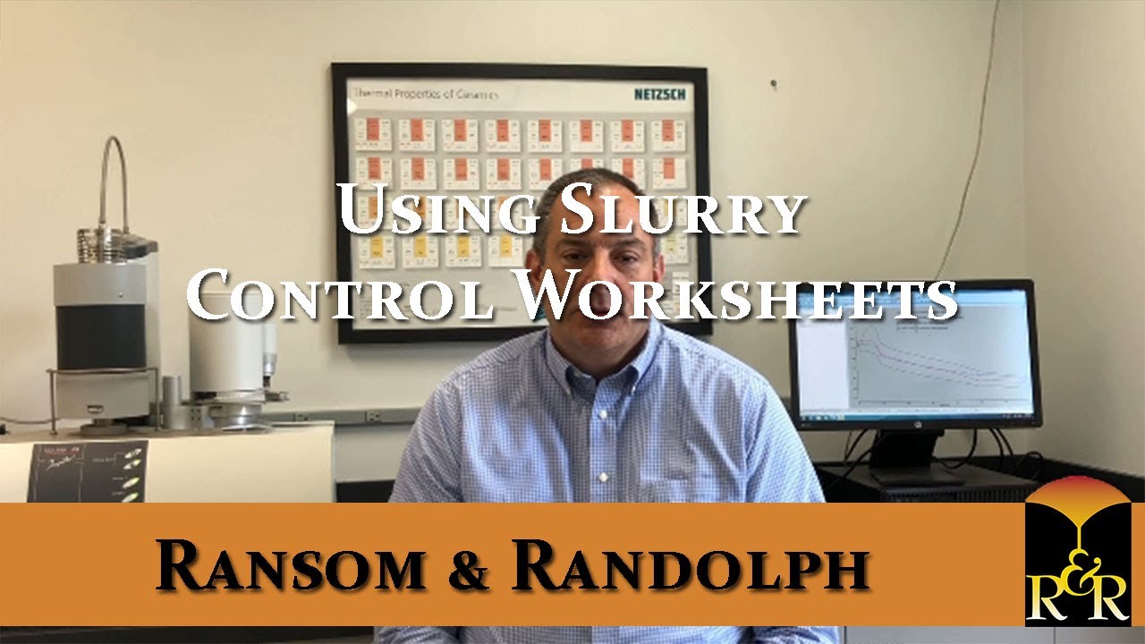 Using Slurry Control Worksheets