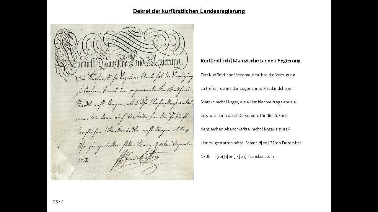 Tutorial zum Lesen alter Schriften