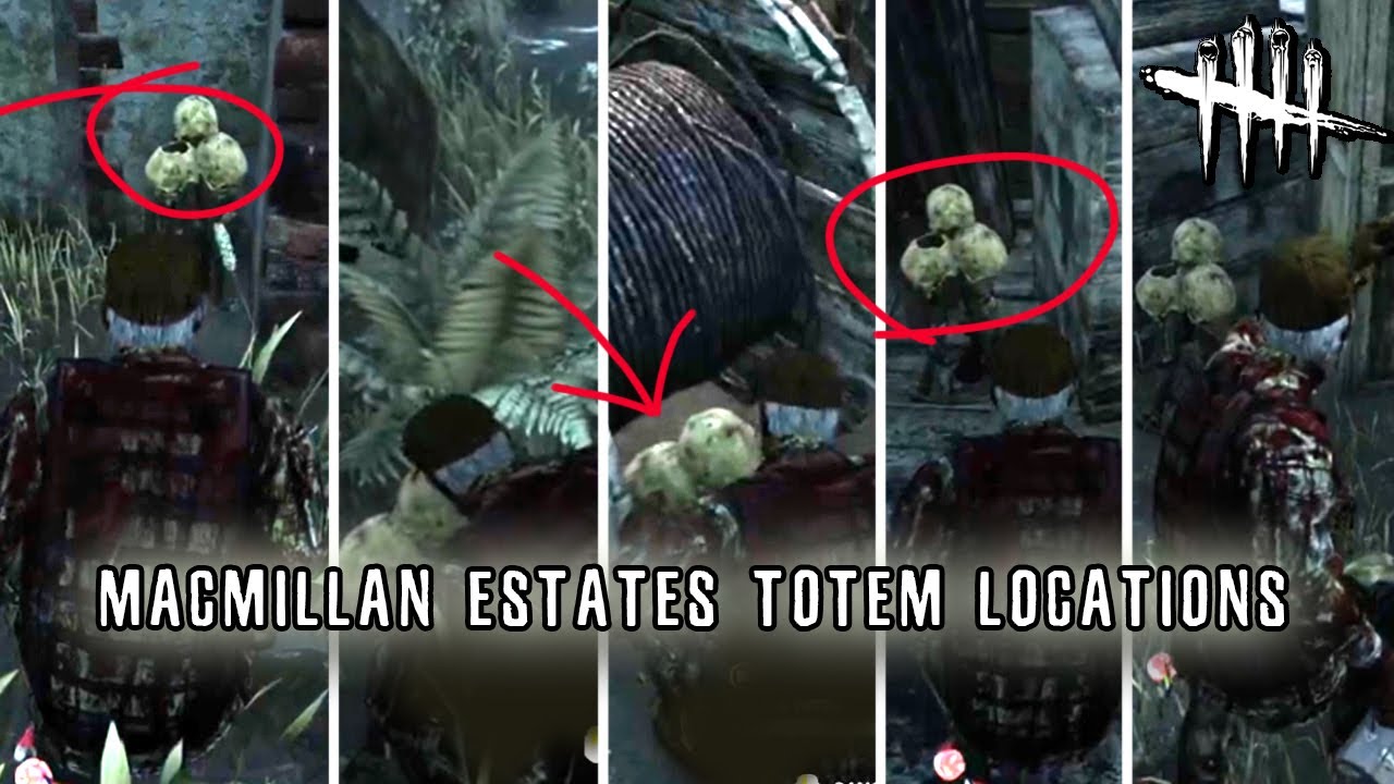 MACMILLAN ESTATES: Where to Find Every Hex Totem | Dead By Daylight