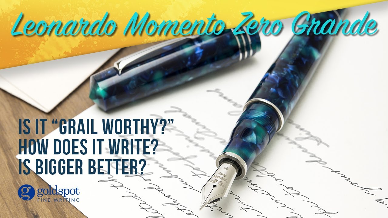 Is the Leonardo Momento Zero Grande fountain pen 