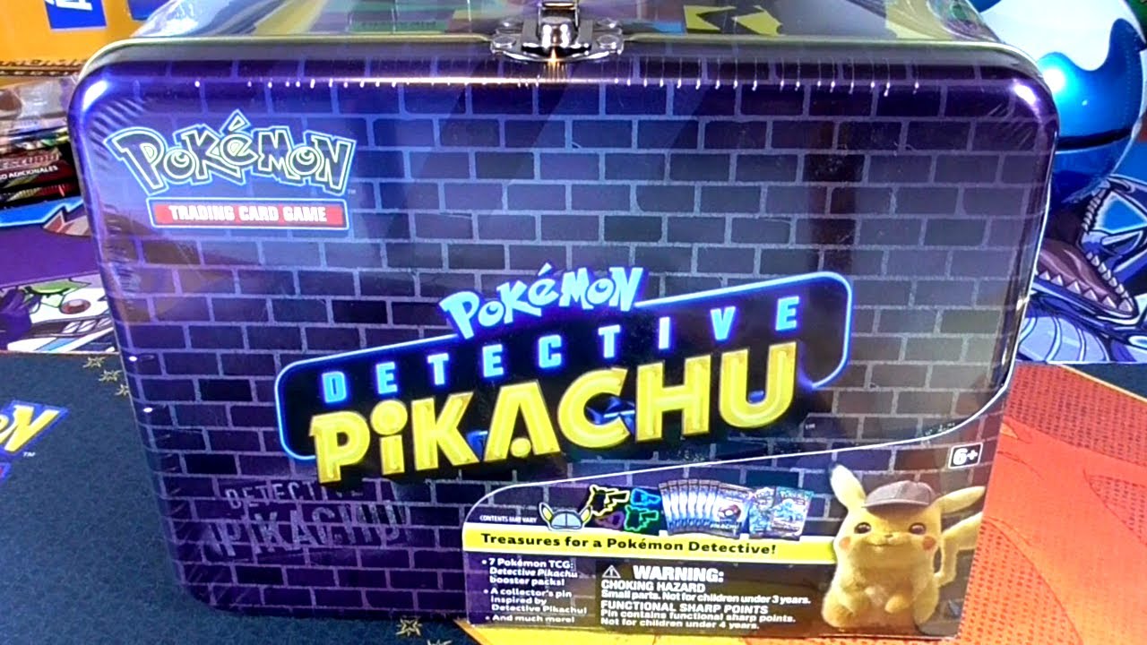 ABRIENDO UN COFRE DE CARTAS POKÉMON DETECTIVE PIKACHU