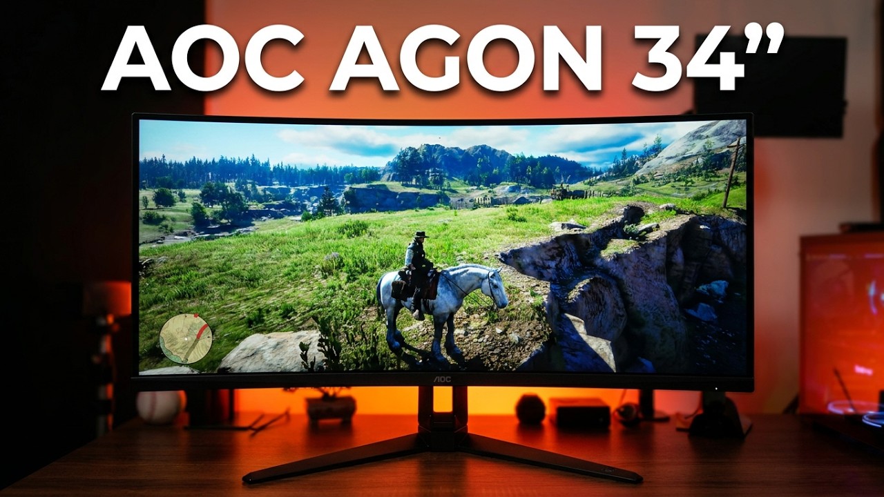 AOC AGON QUAD 34 U34G4C Primeiras Impressões