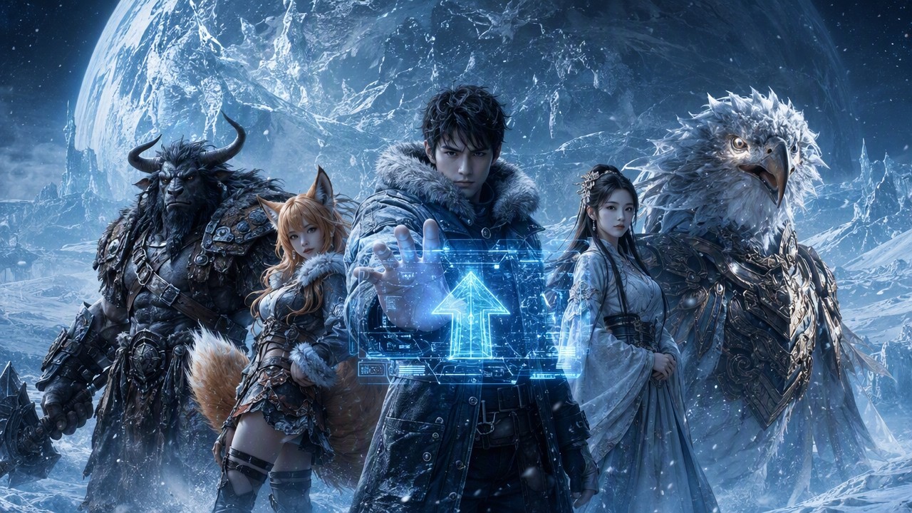 🔥Global Freeze Game: I awaken the attribute point system, form a team and build a safe stronghold!