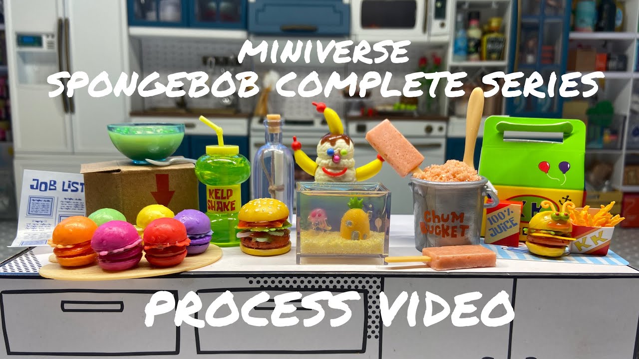 НОВЫЙ MiniVerse SpongeBob полная серия: видео PROCESS
