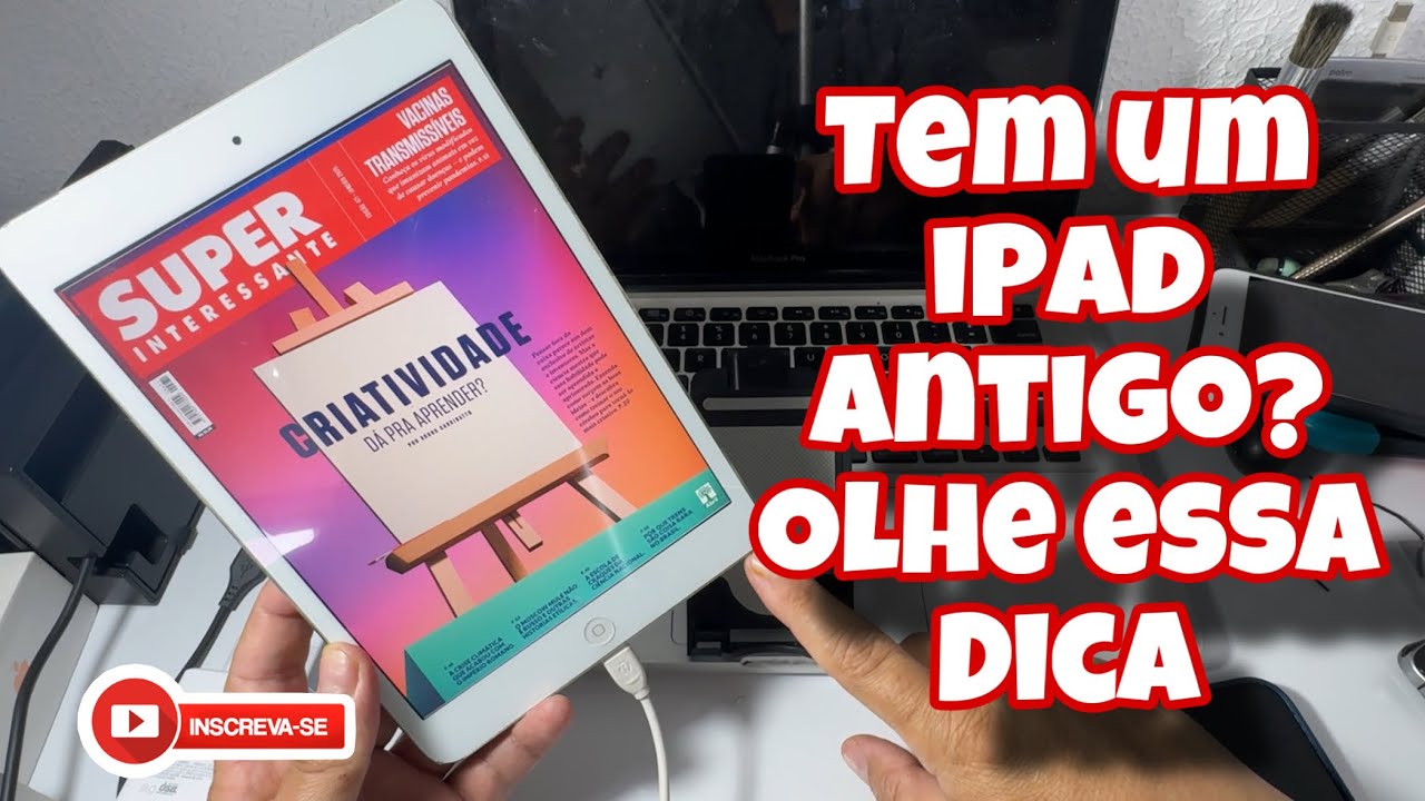 USE SEU IPAD ANTIGO PARA LER E ESTUDAR - VEJA COMO BAIXAR OS APPS NECESSÁRIOS