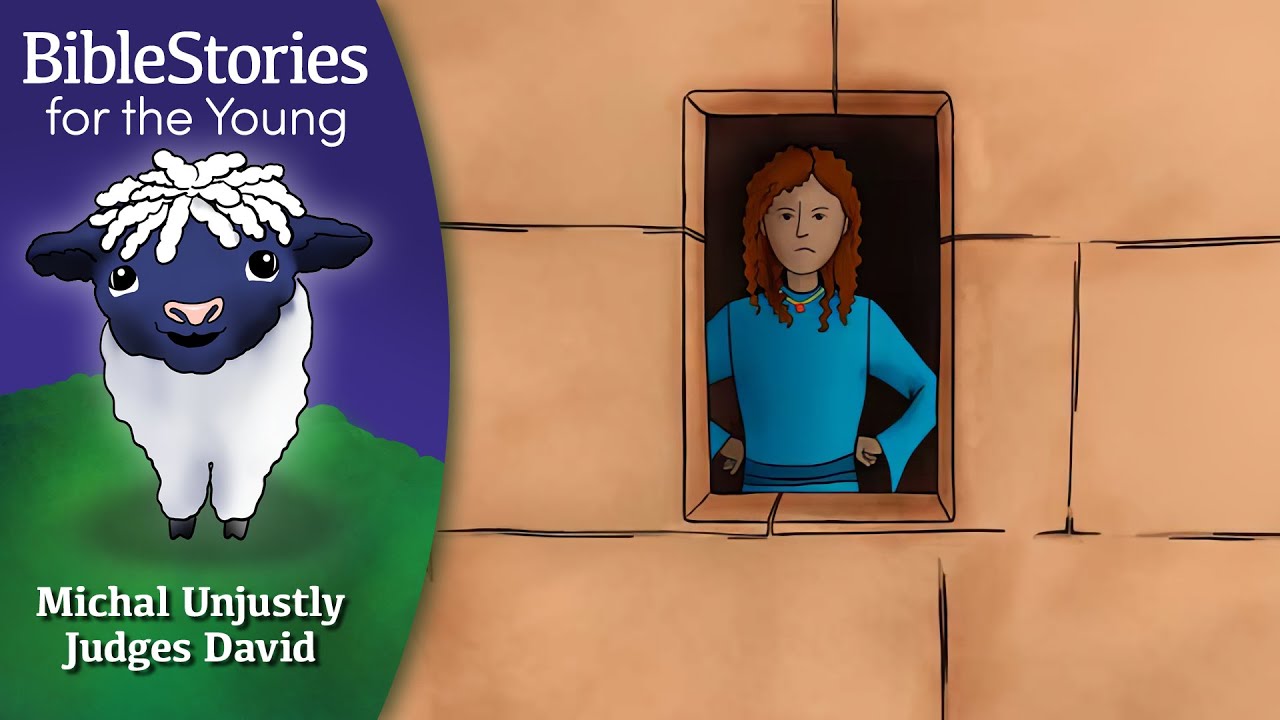 Day 102 Michal Unjustly Judges David So Can't Have Children ~ Daily Bible Stories for Children