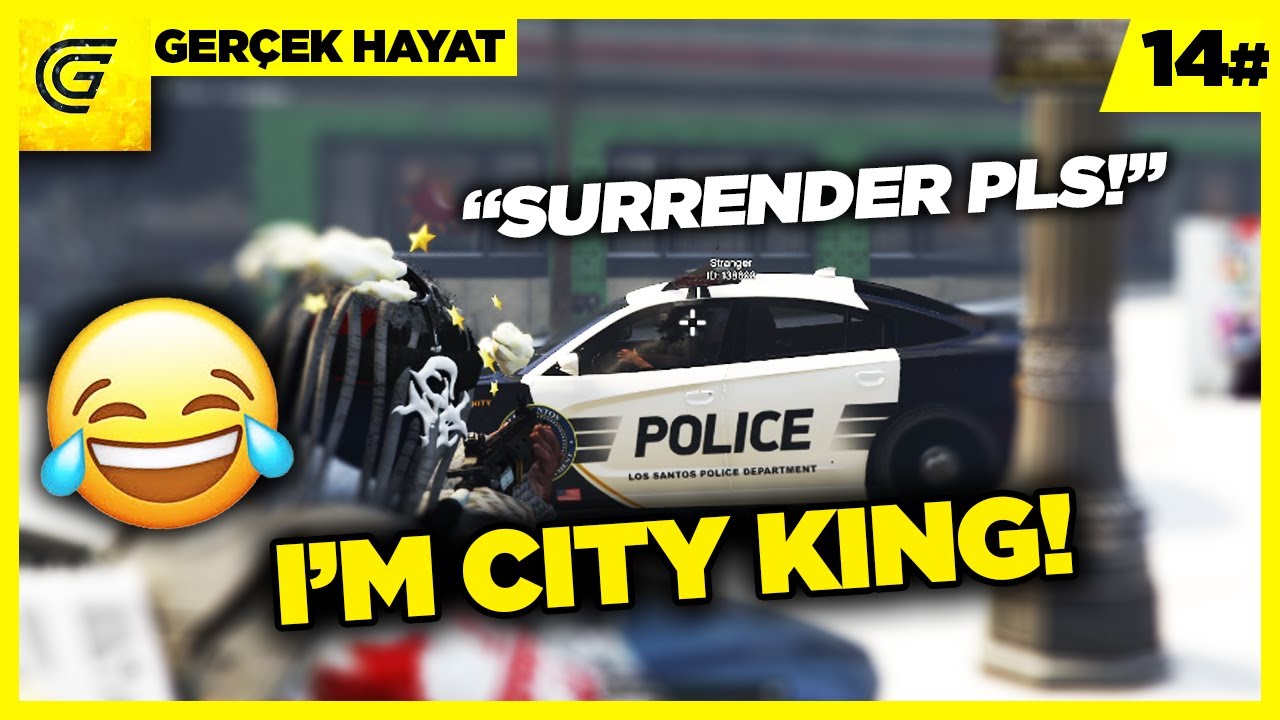ŞEHİRDE BÜYÜK SOYGUN ! FBI OPEN THE DOOR (GTA 5 GERÇEK HAYAT #14)
