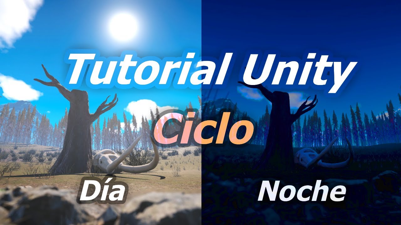 Como hacer un ciclo de día y noche en Unity || Tutorial 2025