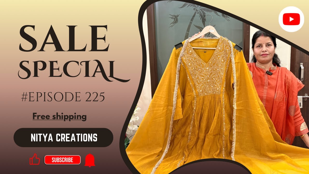 Sale Special Video | Free shipping | Premium designs | Grab Fast | Nitya creations