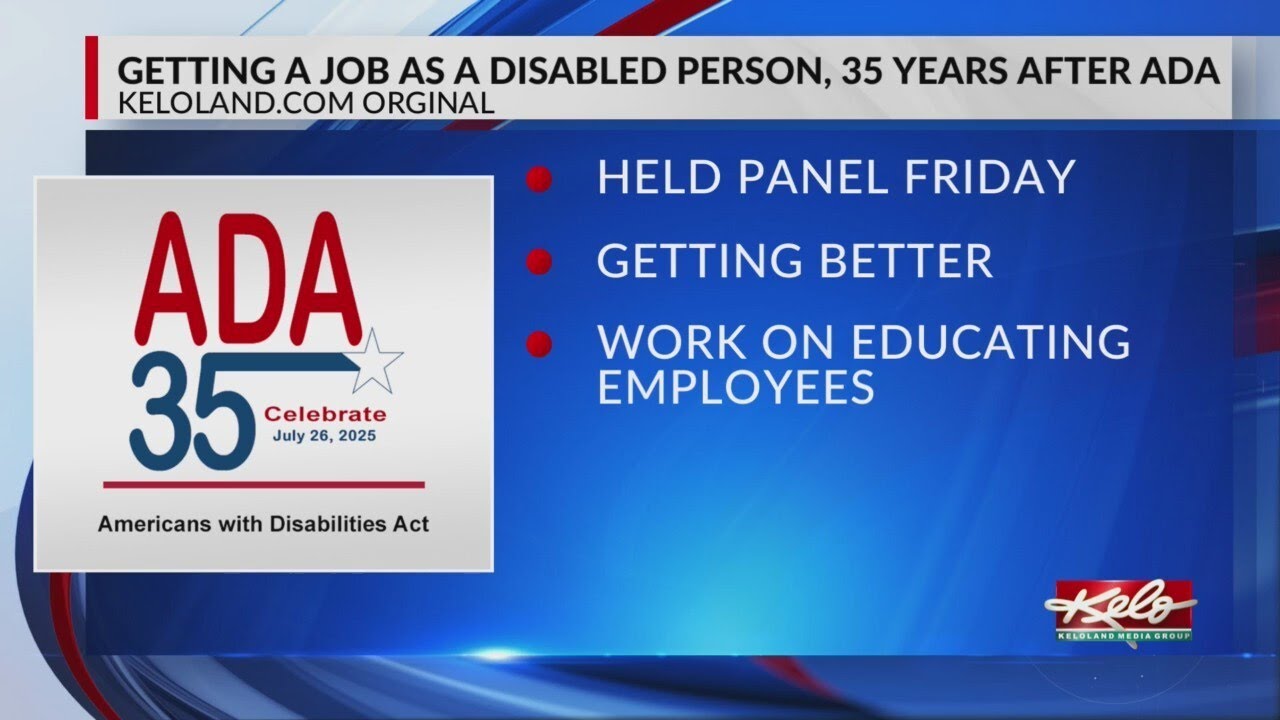 Getting a job as a disabled person, 35 years after ADA