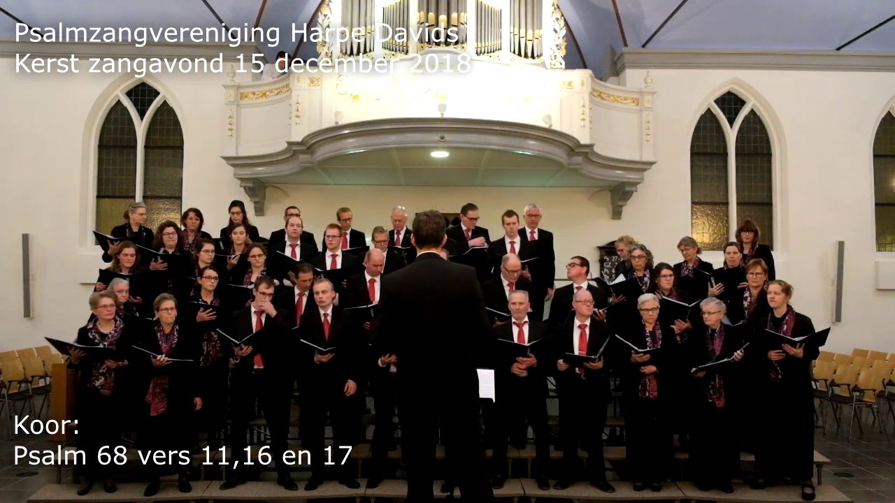 Psalm 68 vers 11,16 en 17