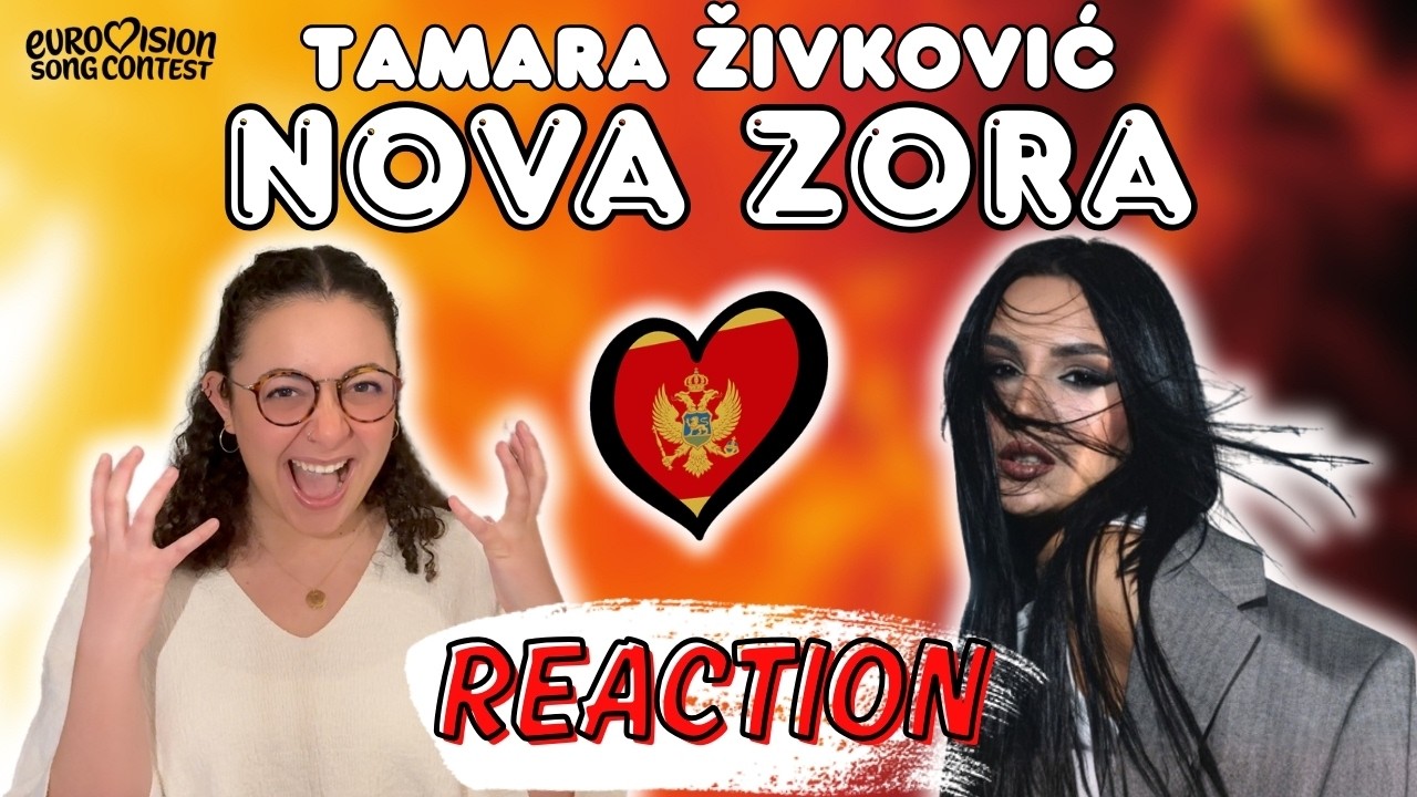 Eurovision 2026 Karadağ | Tamara Živković - Nova zora | REACTION