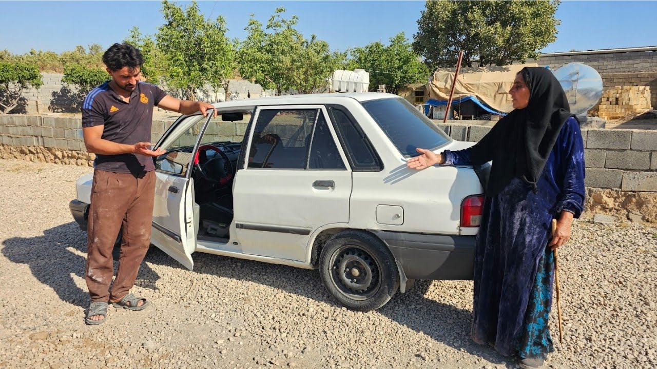 Amazing: Master Builder Says Goodbye to Sheep and Buys a Car