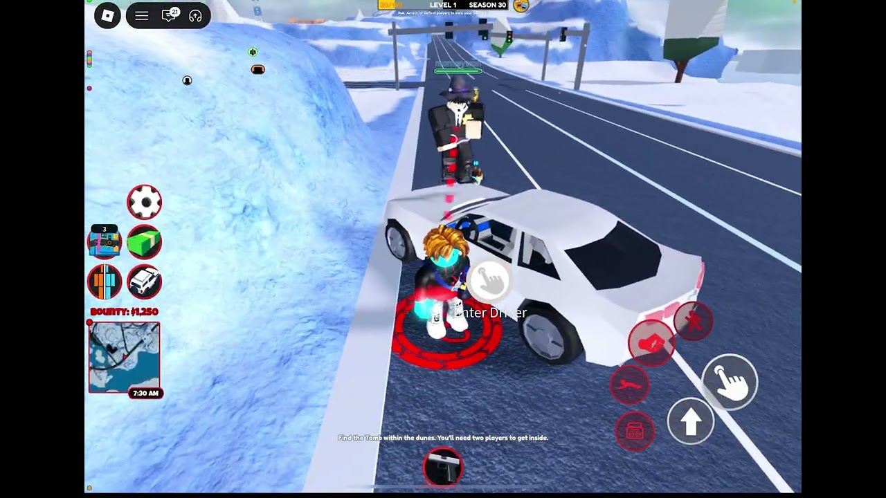 Playing jailbreak and trying to save up for a dog 