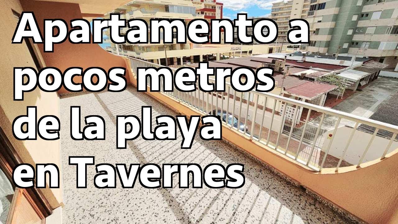 Apartamento a pocos metros de playa en Tavernes