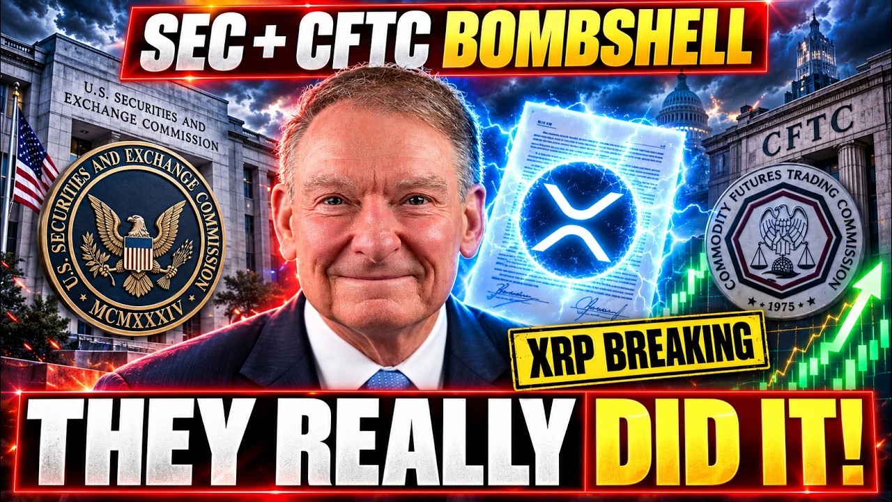 THE CFTC & SEC JUST DROPPED A HUGE XRP BOMBSHELL! THEY REALLY DID IT!