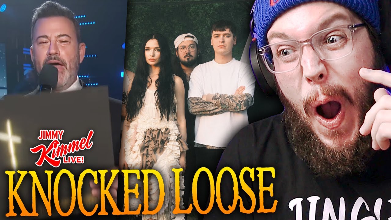 Я НЕ МОГУ ПОВЕРИТЬ, ЧТО Knocked Loose играли ВЖИВУЮ на шоу Джимми Киммела с Поппи!