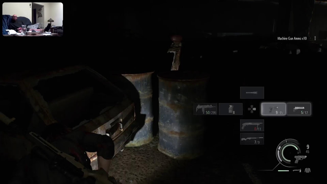 Playing Resident Evil 9 Requiem on PS5 SLiM