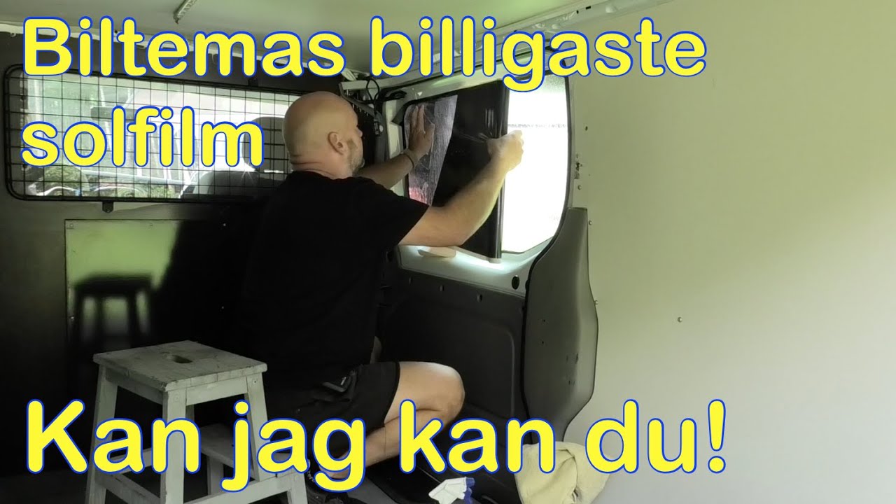 Biltemas billigaste solfilm - Kan jag kan du