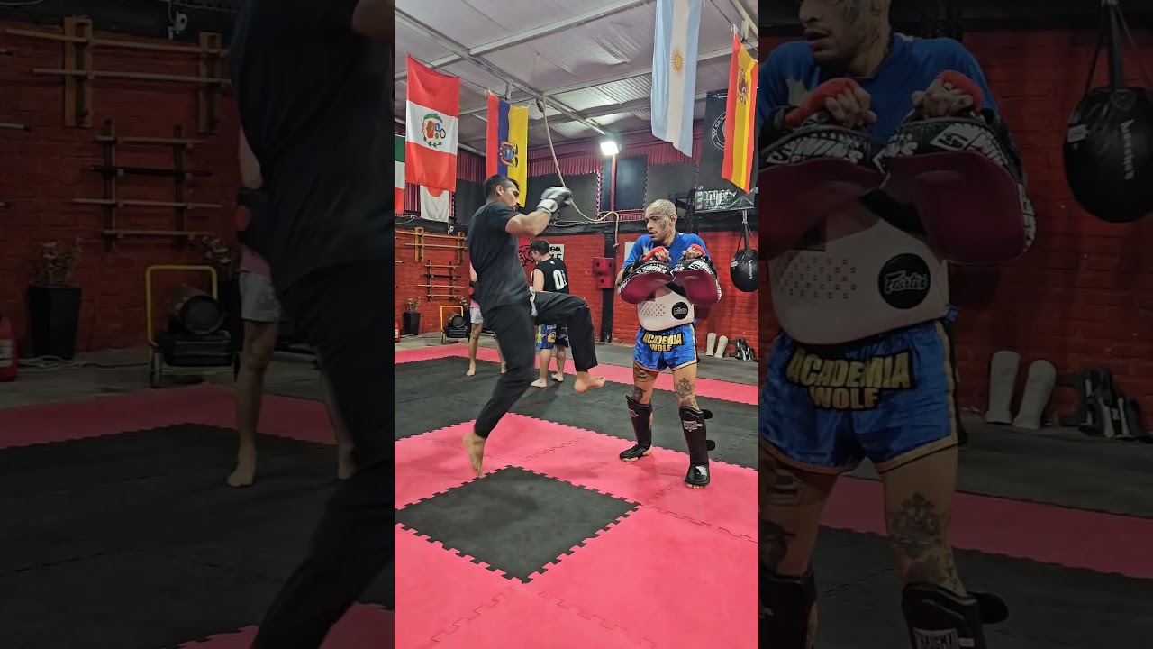 gran trabajo de thai pads  