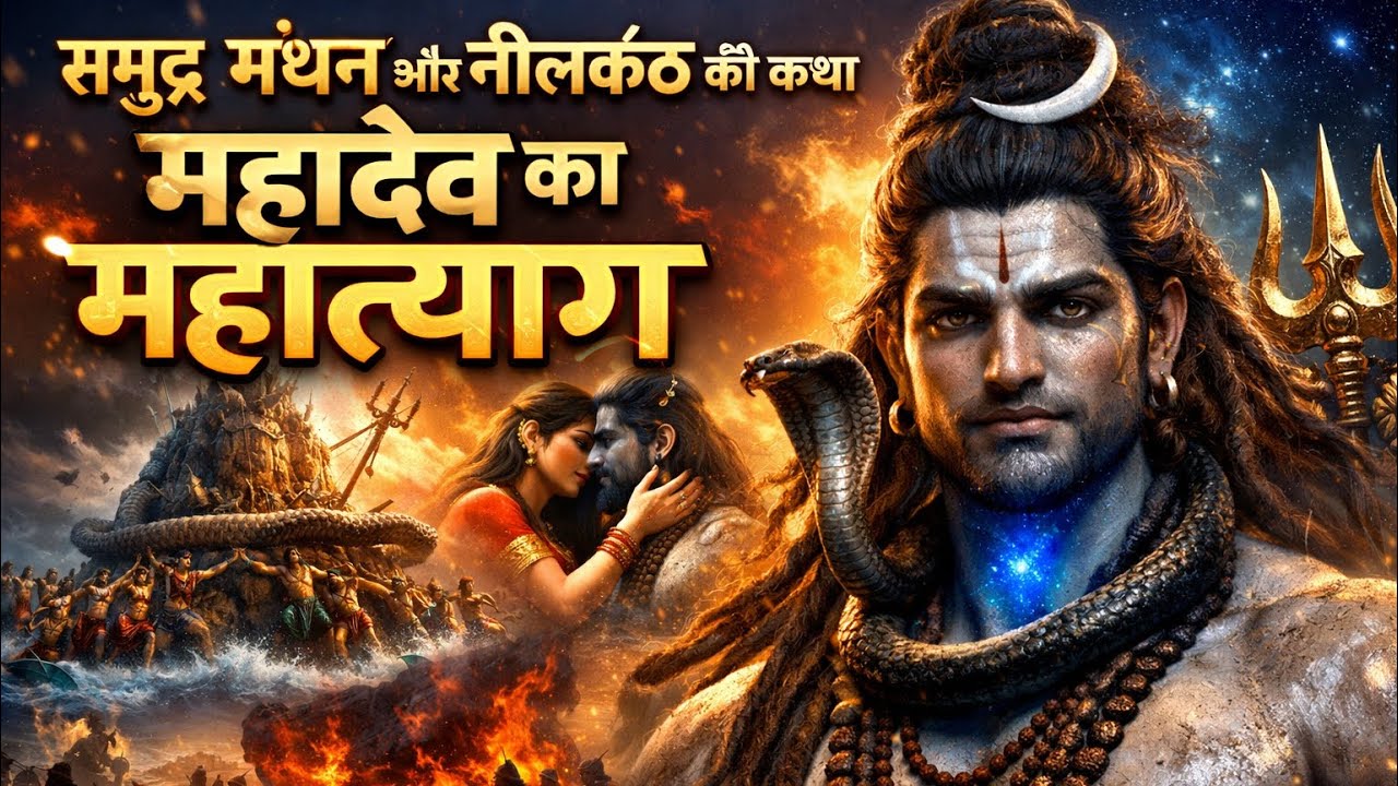 महादेव का सबसे बड़ा त्याग | समुद्र मंथन की रहस्यमयी कहानी