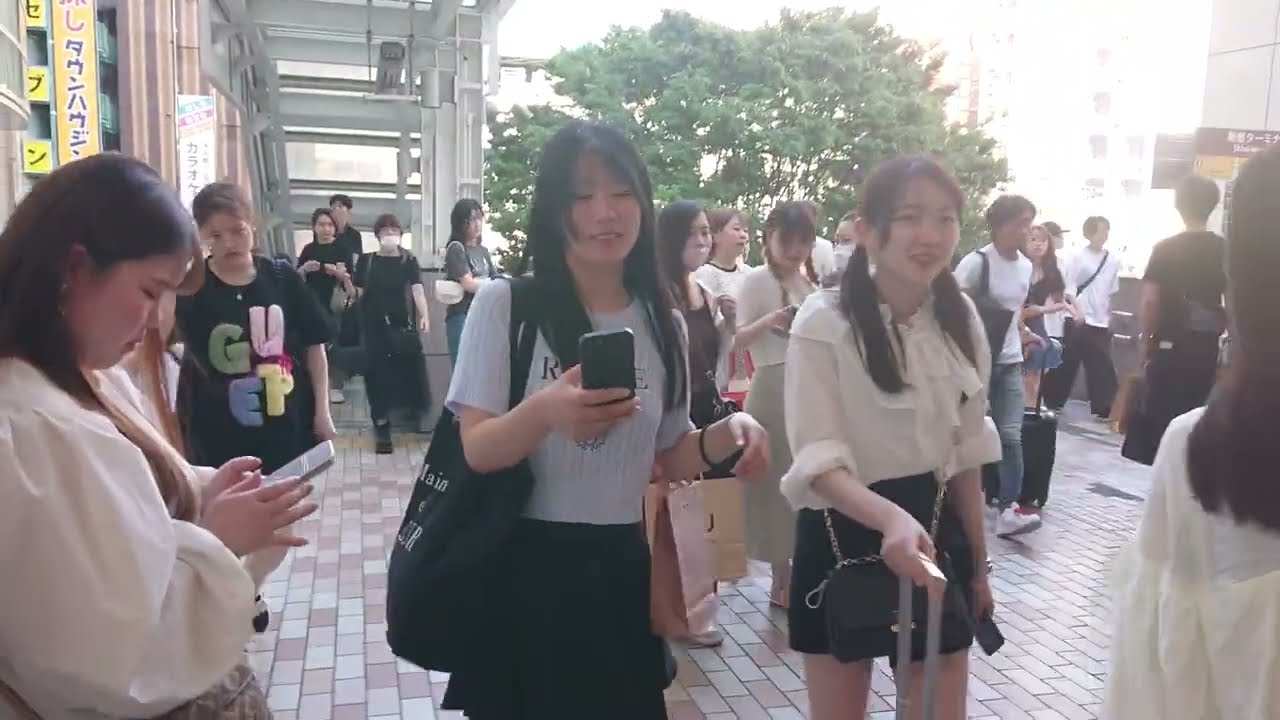 JR新宿駅東南口改札～喫茶らんぶる/ディスクユニオン新宿  Shinjuku Walk
