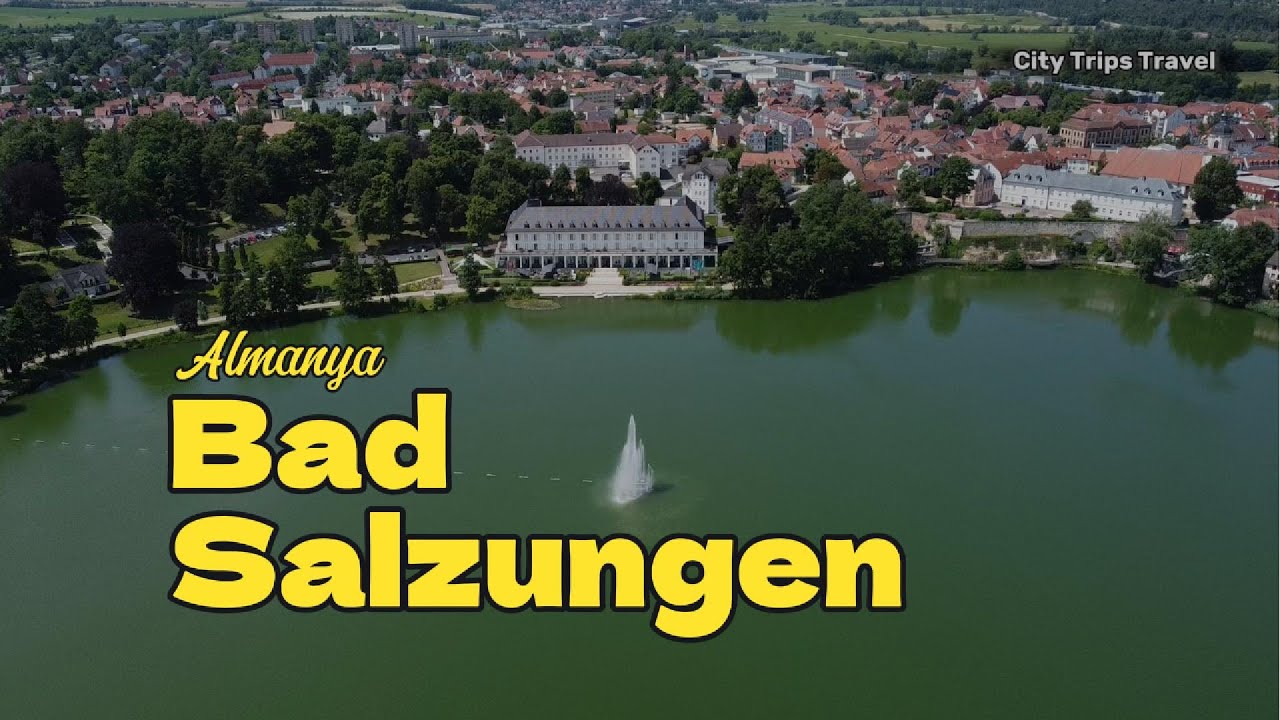 Bad Salzungen'den Dron Görüntüleri  2024 / Almanya