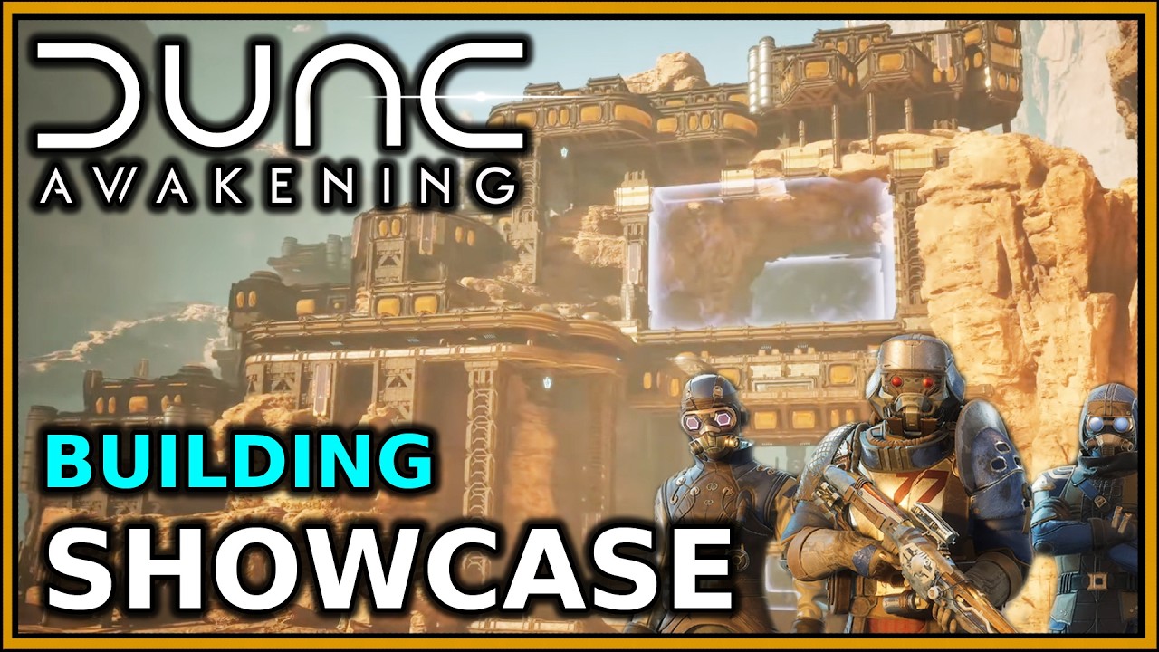 Mining Base Build using Raiders of the Broken Lands DLC in Dune Awakening