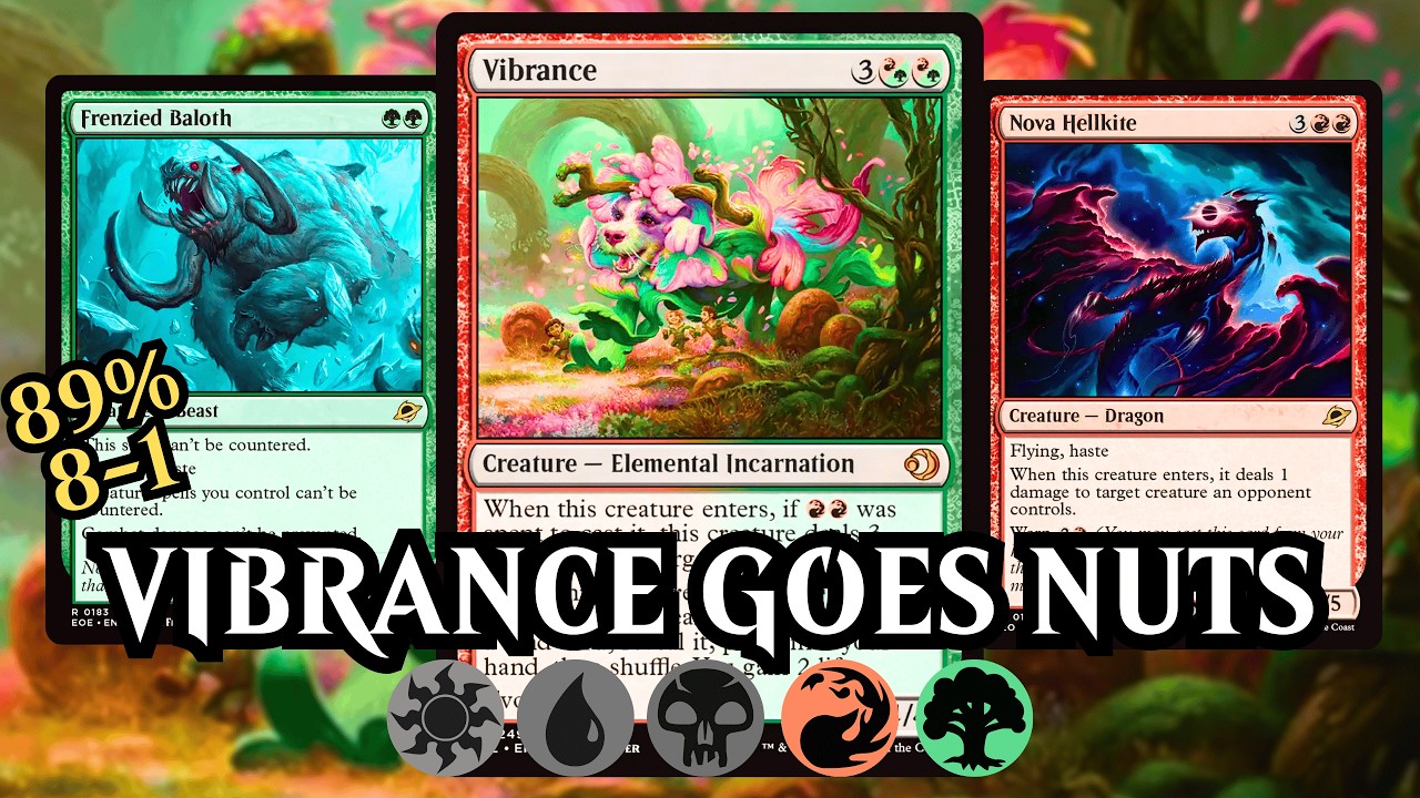 Vibrance Broke Gruul Wide Open! | MTG Arena Standard Gruul Lorwyn Eclipsed